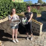 Erde für die Blumen