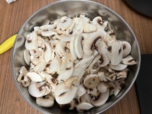 Kochen verbindet und macht Spaß - Champignons